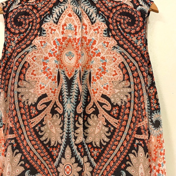 Thakoon silk printed tunic/top size 2 - Picture 3 of 8